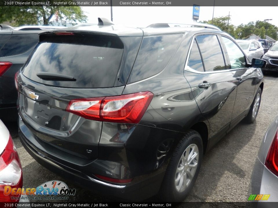 2018 Chevrolet Equinox LT Nightfall Gray Metallic / Jet Black Photo #4