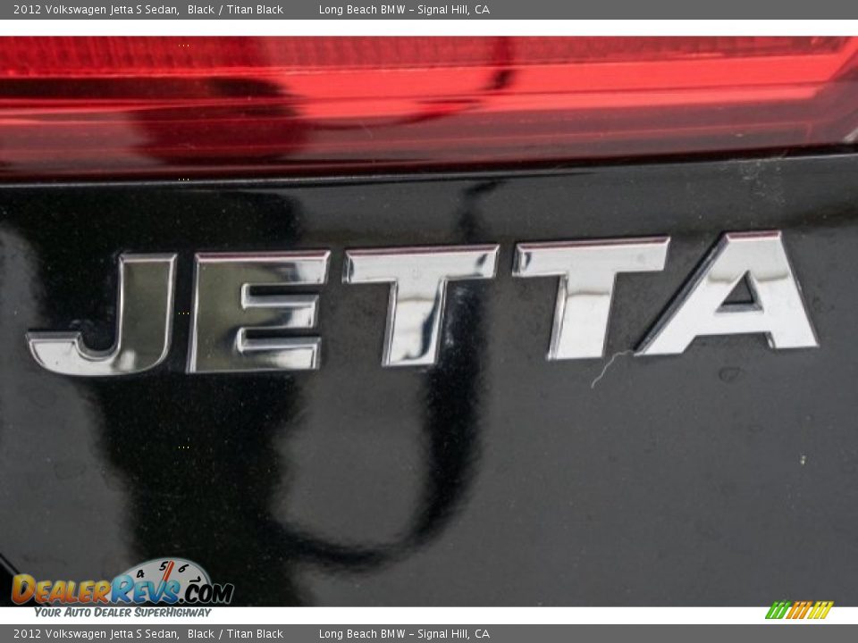 2012 Volkswagen Jetta S Sedan Black / Titan Black Photo #7