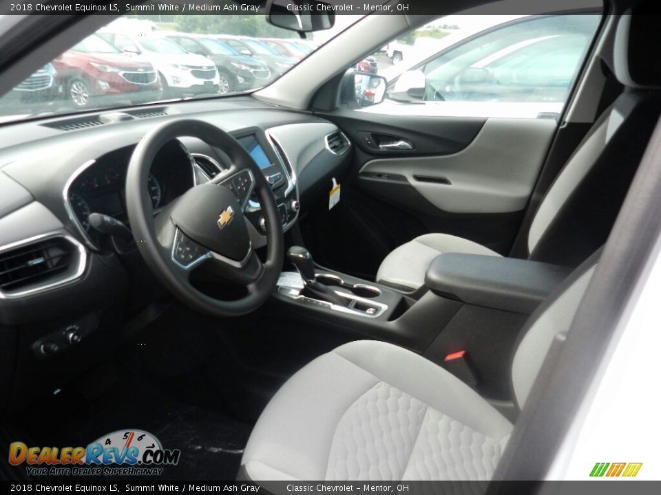 2018 Chevrolet Equinox LS Summit White / Medium Ash Gray Photo #7