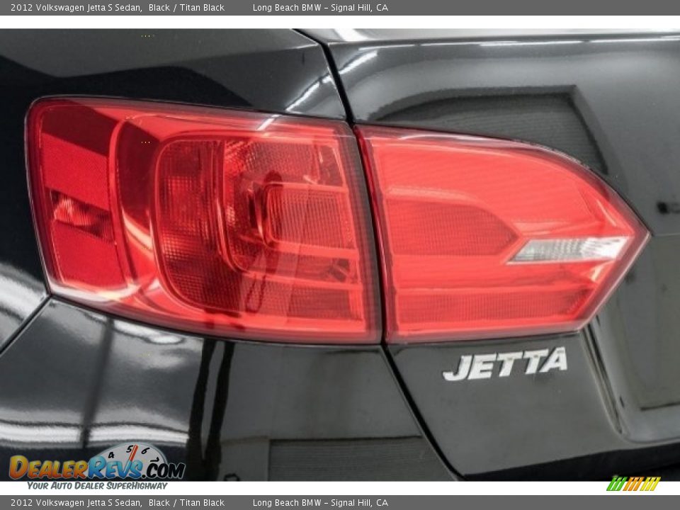 2012 Volkswagen Jetta S Sedan Black / Titan Black Photo #17