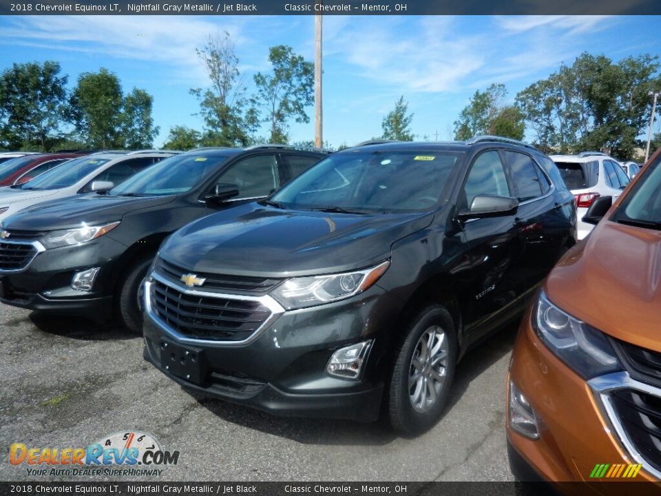 2018 Chevrolet Equinox LT Nightfall Gray Metallic / Jet Black Photo #1
