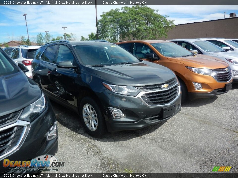 2018 Chevrolet Equinox LT Nightfall Gray Metallic / Jet Black Photo #3