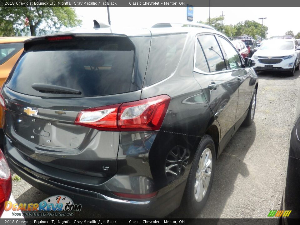 2018 Chevrolet Equinox LT Nightfall Gray Metallic / Jet Black Photo #4