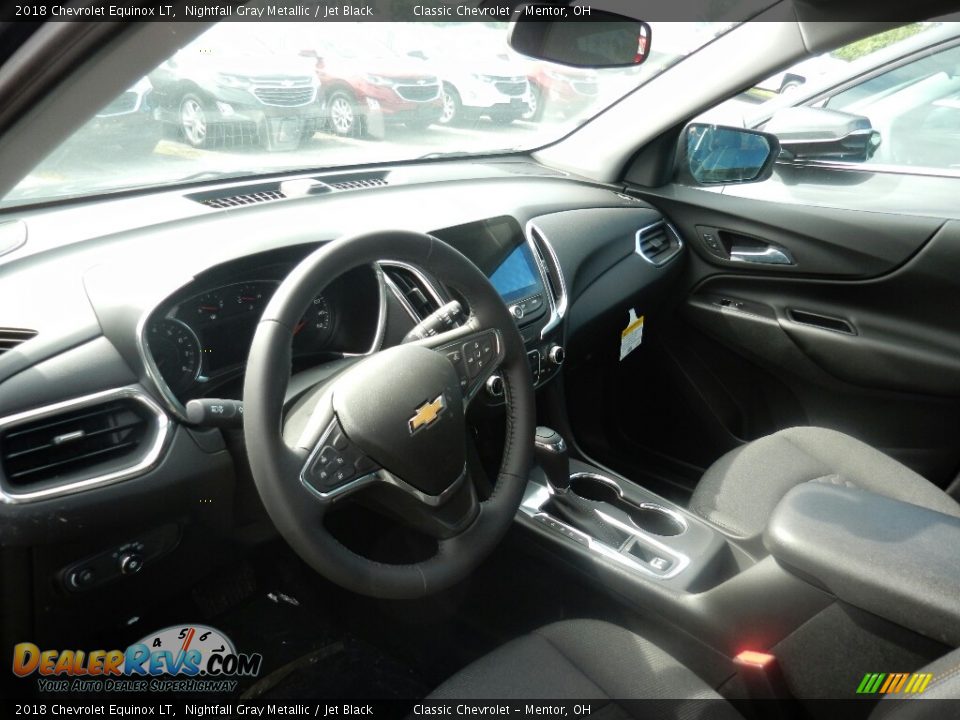 2018 Chevrolet Equinox LT Nightfall Gray Metallic / Jet Black Photo #7