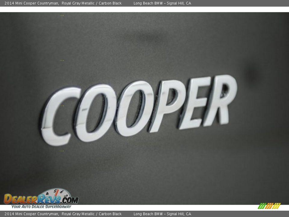 2014 Mini Cooper Countryman Royal Gray Metallic / Carbon Black Photo #7