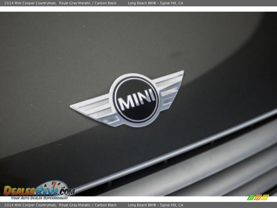 2014 Mini Cooper Countryman Royal Gray Metallic / Carbon Black Photo #26
