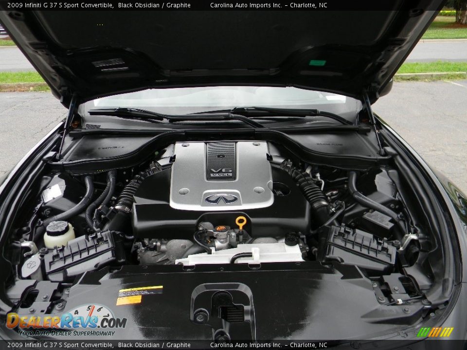 2009 Infiniti G 37 S Sport Convertible 3.7 Liter DOHC 24-Valve VVEL V6 Engine Photo #25