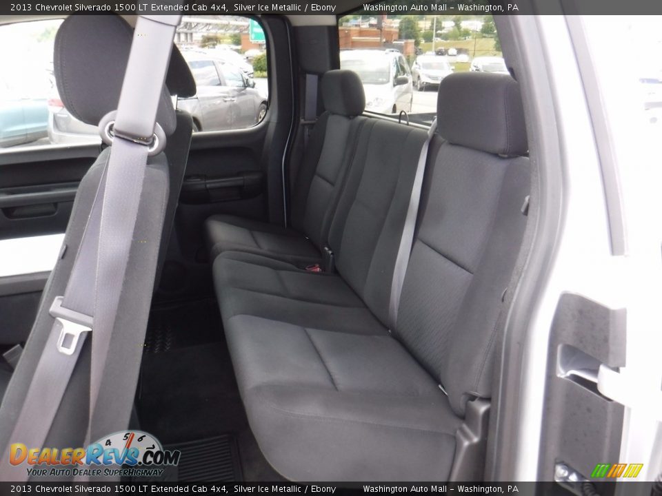 2013 Chevrolet Silverado 1500 LT Extended Cab 4x4 Silver Ice Metallic / Ebony Photo #27