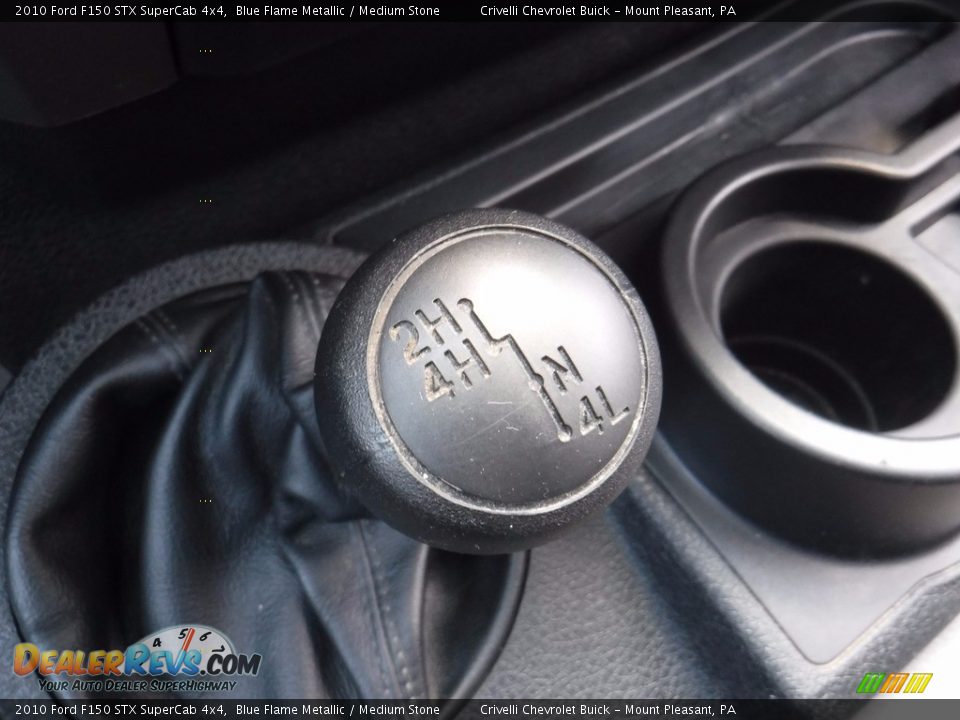 2010 Ford F150 STX SuperCab 4x4 Blue Flame Metallic / Medium Stone Photo #22