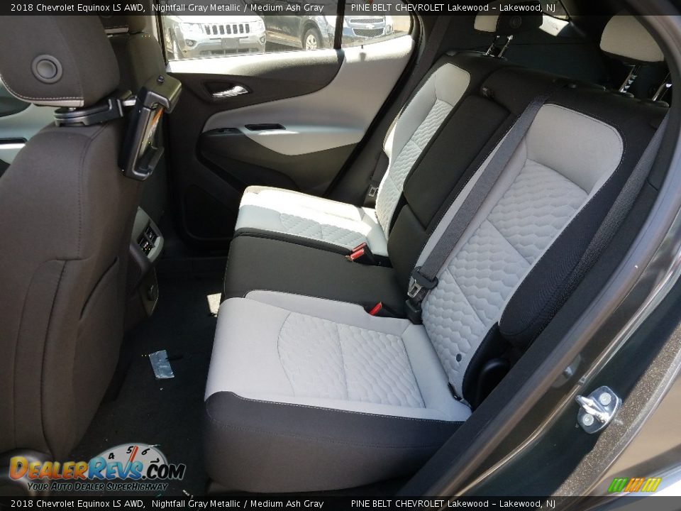 2018 Chevrolet Equinox LS AWD Nightfall Gray Metallic / Medium Ash Gray Photo #6