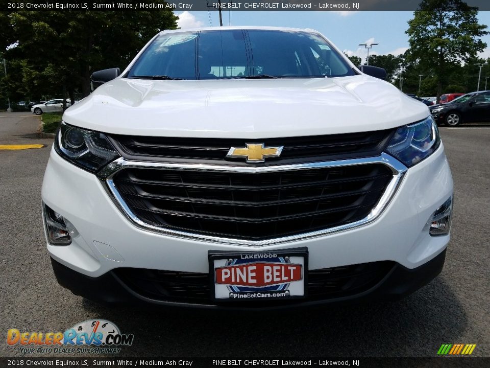 2018 Chevrolet Equinox LS Summit White / Medium Ash Gray Photo #2