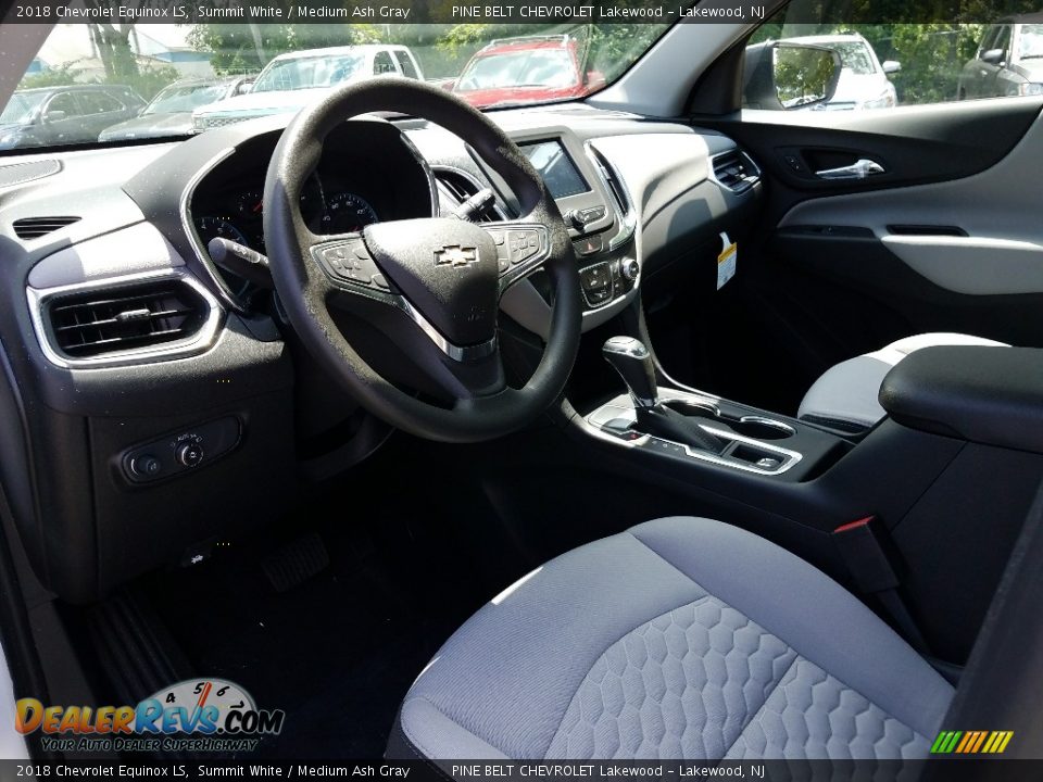 2018 Chevrolet Equinox LS Summit White / Medium Ash Gray Photo #7