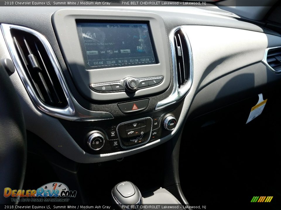 2018 Chevrolet Equinox LS Summit White / Medium Ash Gray Photo #10