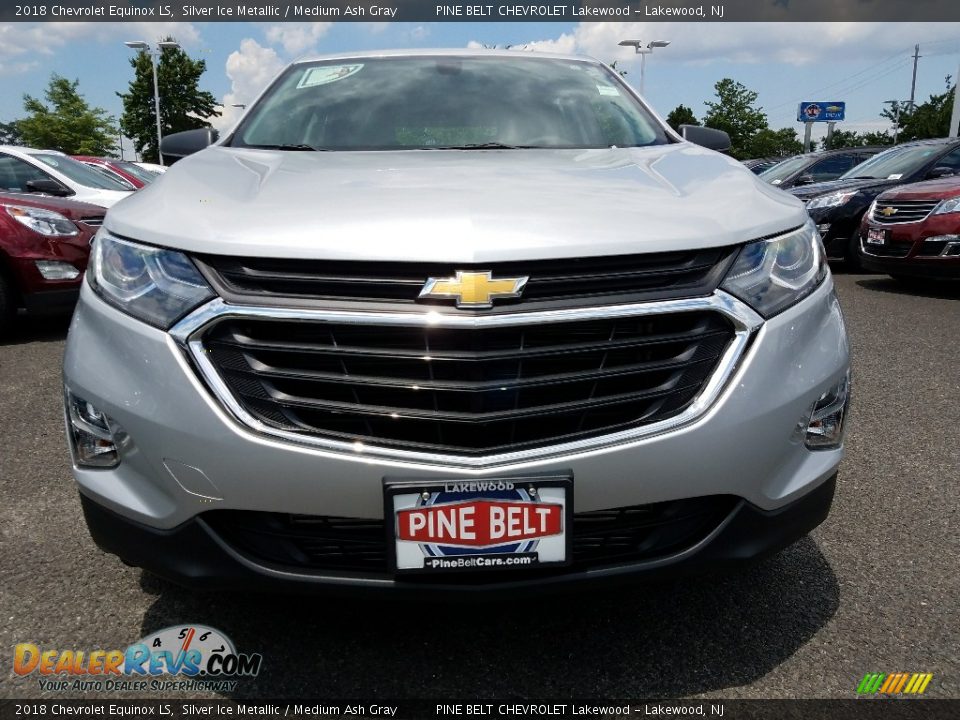 2018 Chevrolet Equinox LS Silver Ice Metallic / Medium Ash Gray Photo #2
