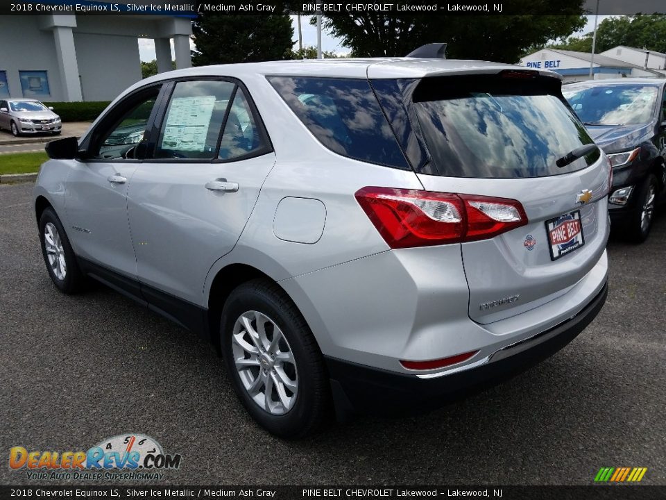 2018 Chevrolet Equinox LS Silver Ice Metallic / Medium Ash Gray Photo #4