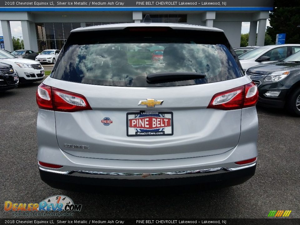 2018 Chevrolet Equinox LS Silver Ice Metallic / Medium Ash Gray Photo #5