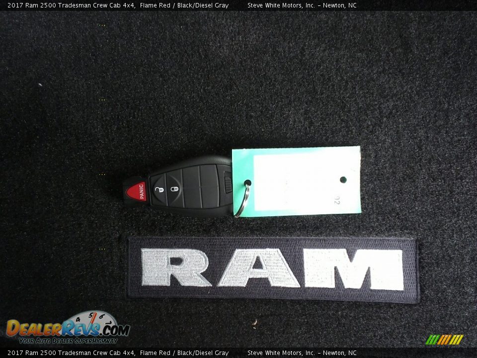 2017 Ram 2500 Tradesman Crew Cab 4x4 Flame Red / Black/Diesel Gray Photo #28