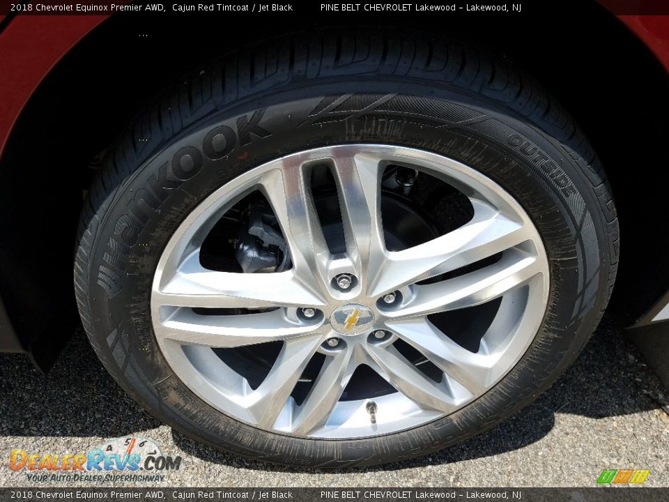 2018 Chevrolet Equinox Premier AWD Cajun Red Tintcoat / Jet Black Photo #3