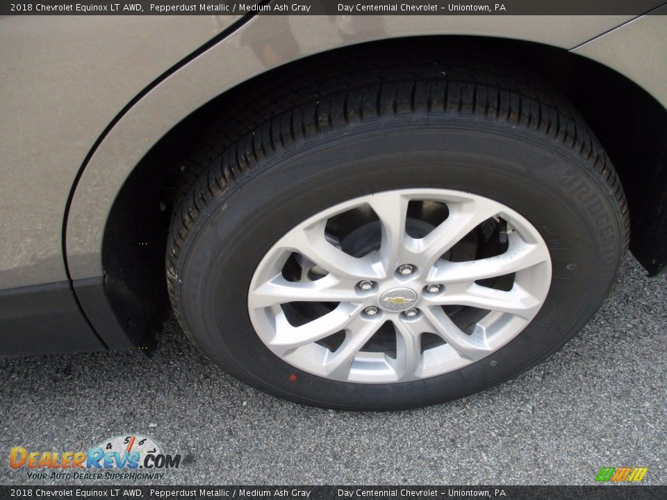 2018 Chevrolet Equinox LT AWD Pepperdust Metallic / Medium Ash Gray Photo #3