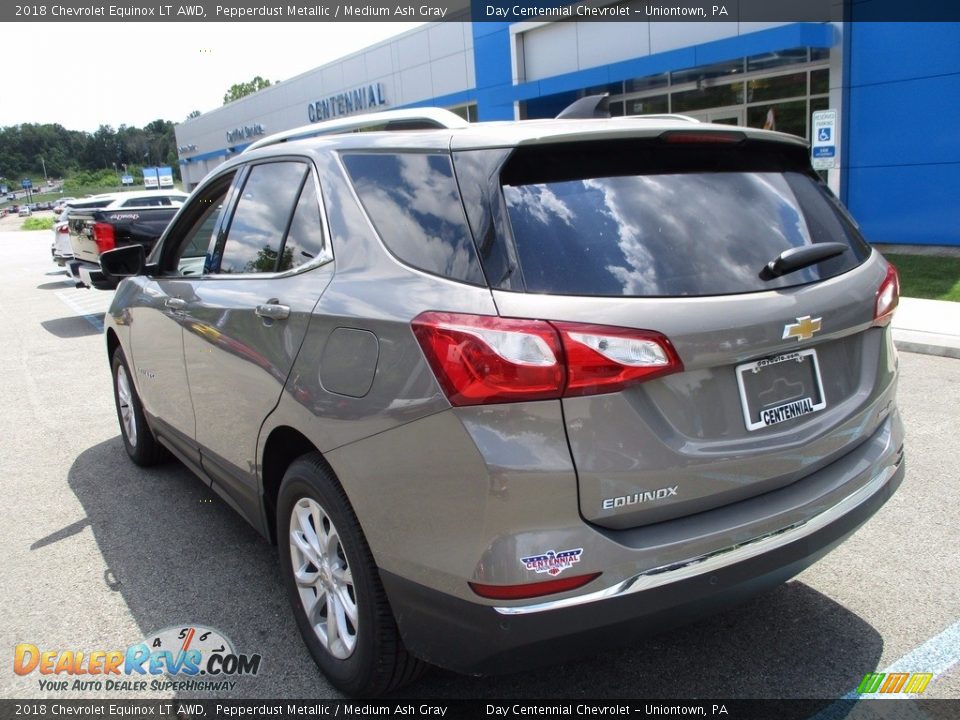 2018 Chevrolet Equinox LT AWD Pepperdust Metallic / Medium Ash Gray Photo #4