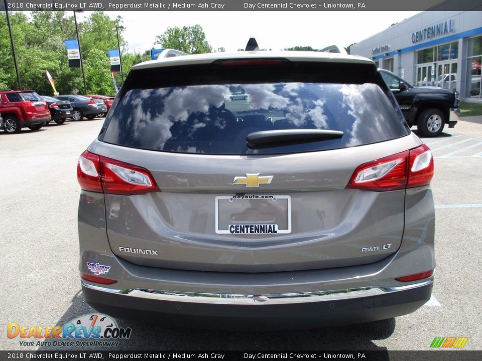 2018 Chevrolet Equinox LT AWD Pepperdust Metallic / Medium Ash Gray Photo #5