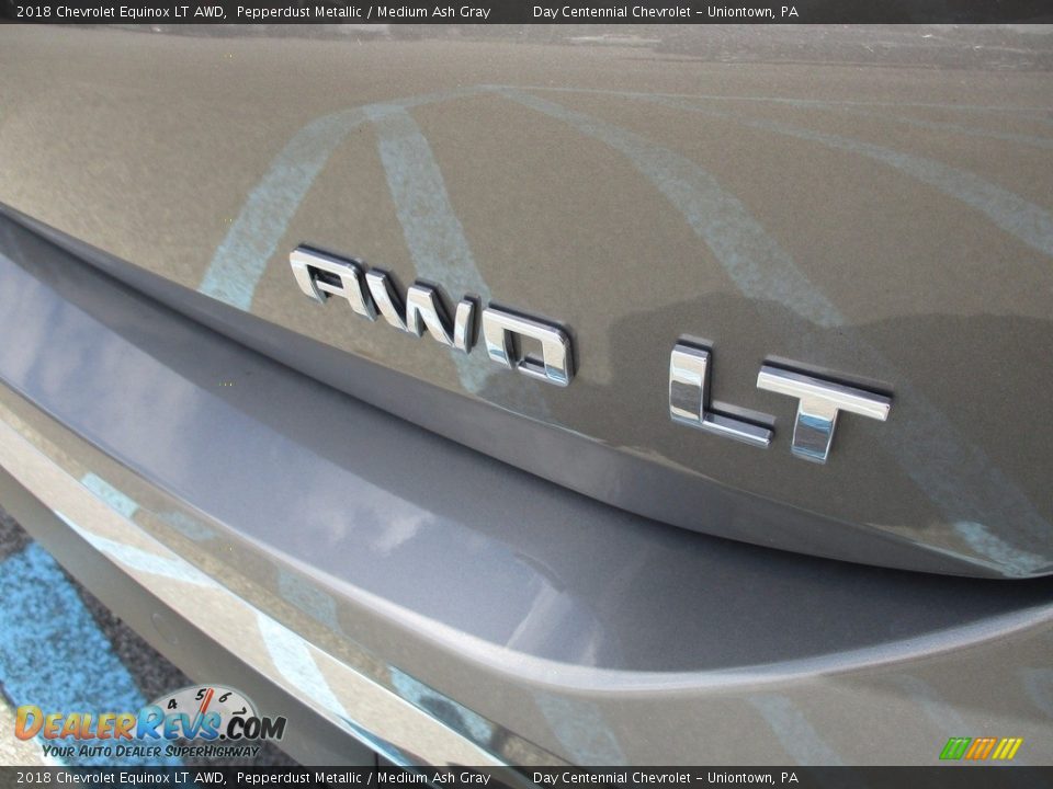 2018 Chevrolet Equinox LT AWD Pepperdust Metallic / Medium Ash Gray Photo #7