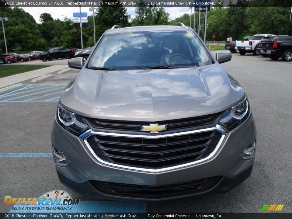 2018 Chevrolet Equinox LT AWD Pepperdust Metallic / Medium Ash Gray Photo #10