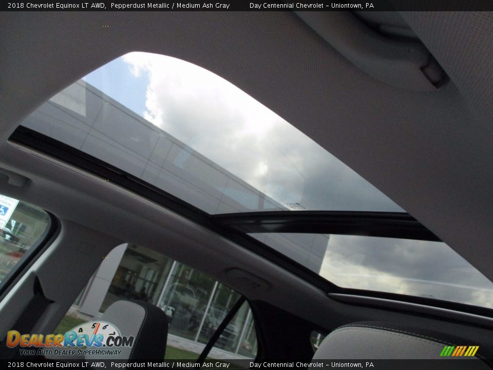 2018 Chevrolet Equinox LT AWD Pepperdust Metallic / Medium Ash Gray Photo #12