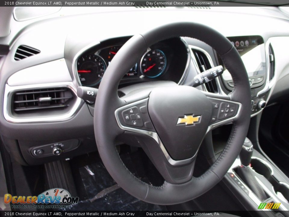 2018 Chevrolet Equinox LT AWD Pepperdust Metallic / Medium Ash Gray Photo #15