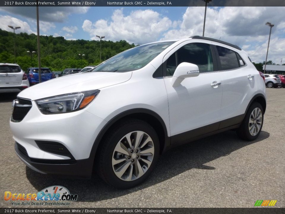 2017 Buick Encore Preferred Summit White / Ebony Photo #1