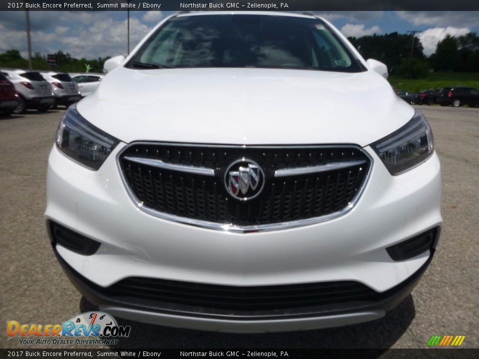 2017 Buick Encore Preferred Summit White / Ebony Photo #2