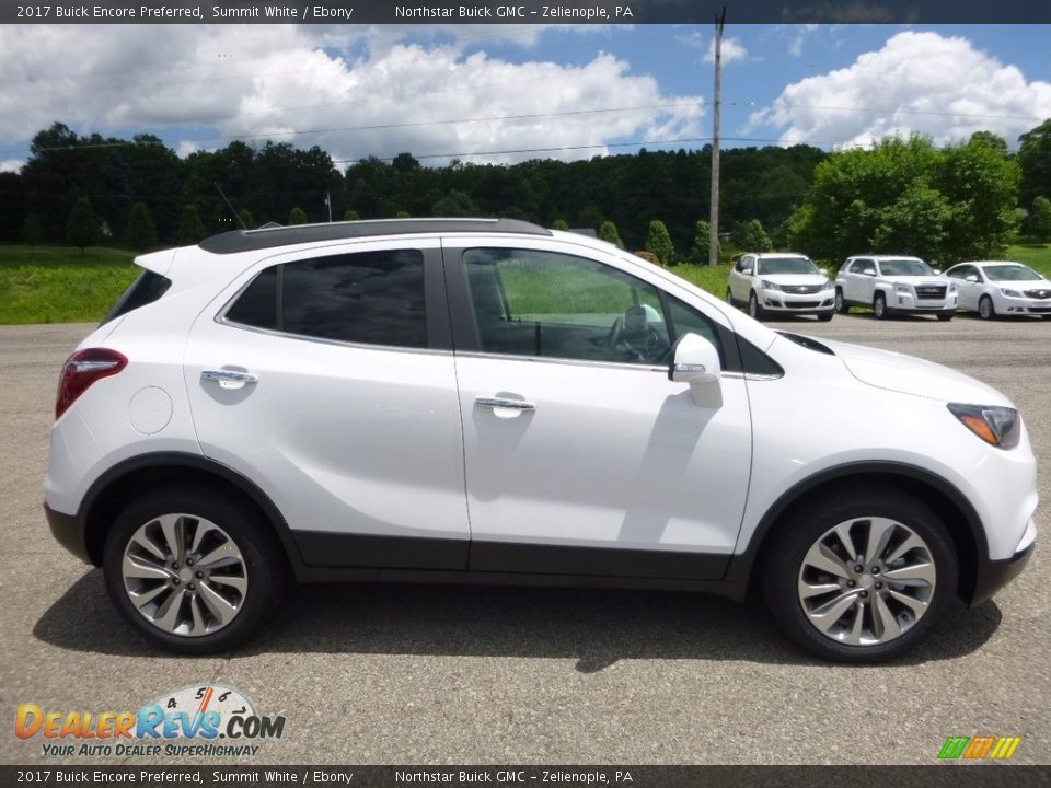 2017 Buick Encore Preferred Summit White / Ebony Photo #4