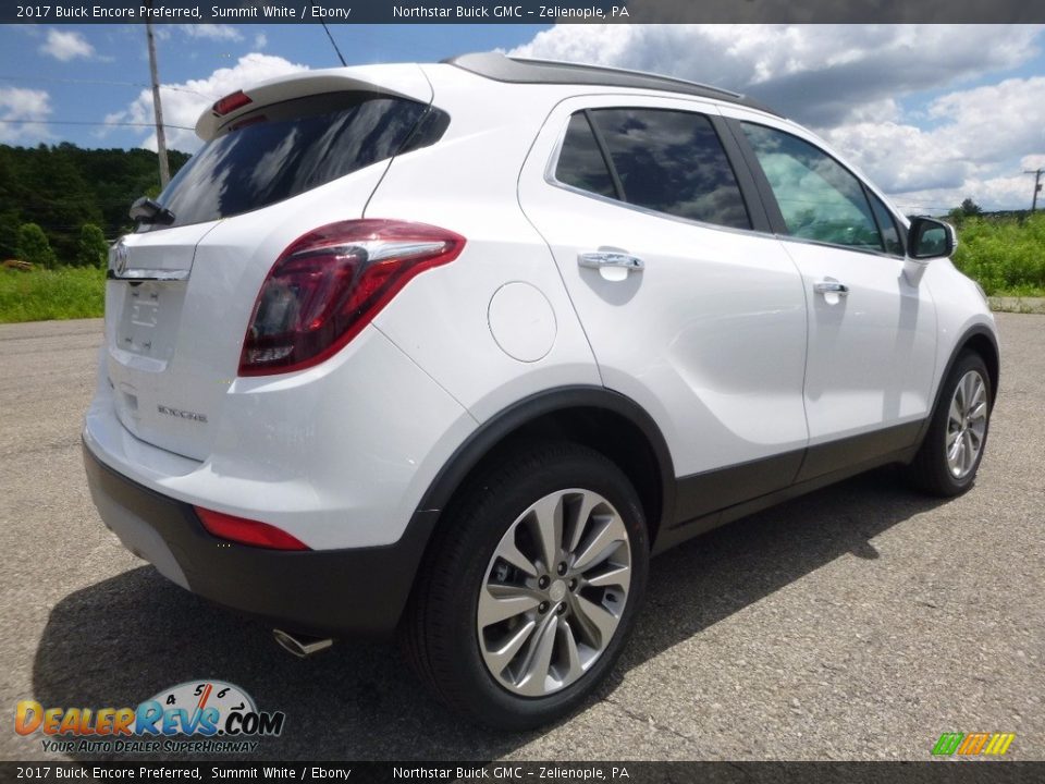 2017 Buick Encore Preferred Summit White / Ebony Photo #5