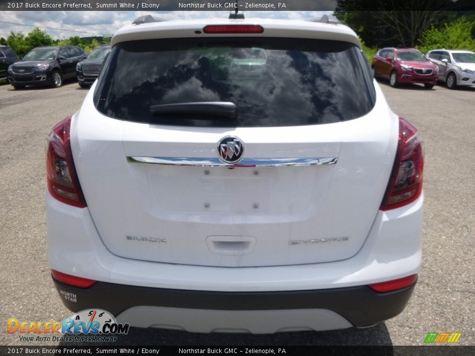 2017 Buick Encore Preferred Summit White / Ebony Photo #6