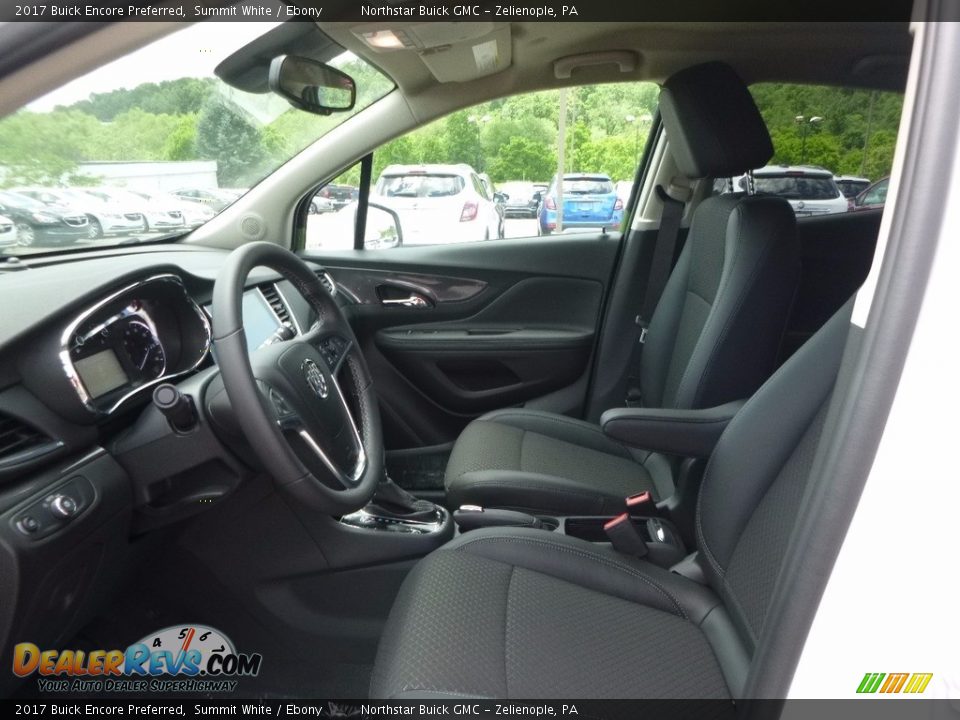 2017 Buick Encore Preferred Summit White / Ebony Photo #11