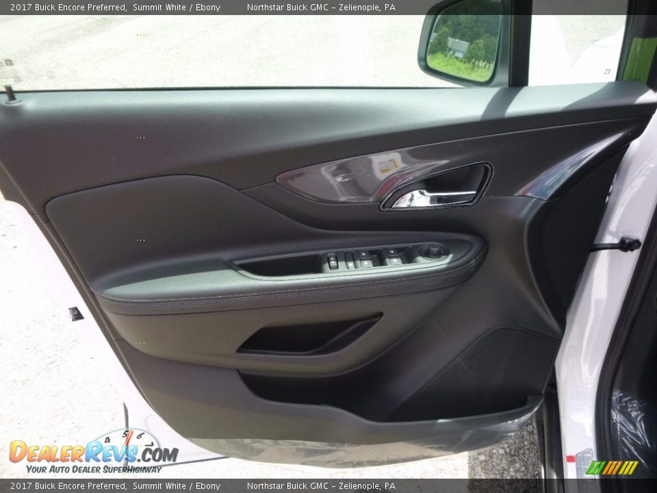 2017 Buick Encore Preferred Summit White / Ebony Photo #14