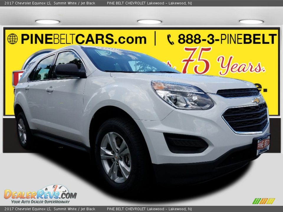 2017 Chevrolet Equinox LS Summit White / Jet Black Photo #1
