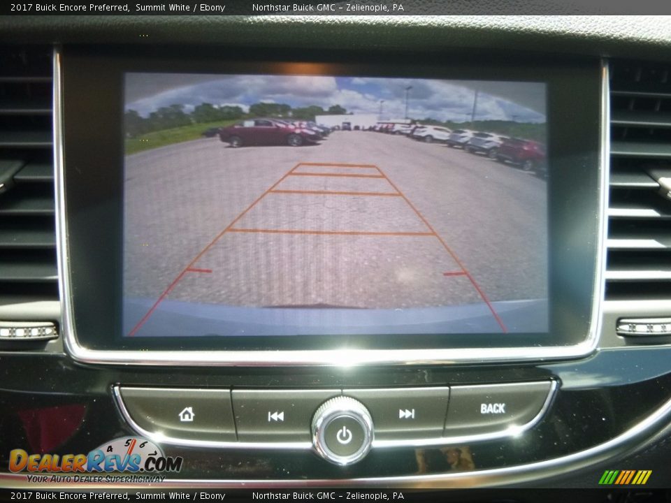 2017 Buick Encore Preferred Summit White / Ebony Photo #18
