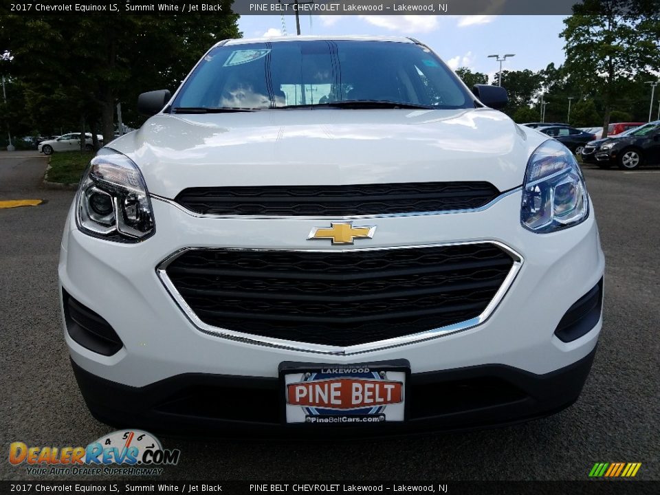 2017 Chevrolet Equinox LS Summit White / Jet Black Photo #2