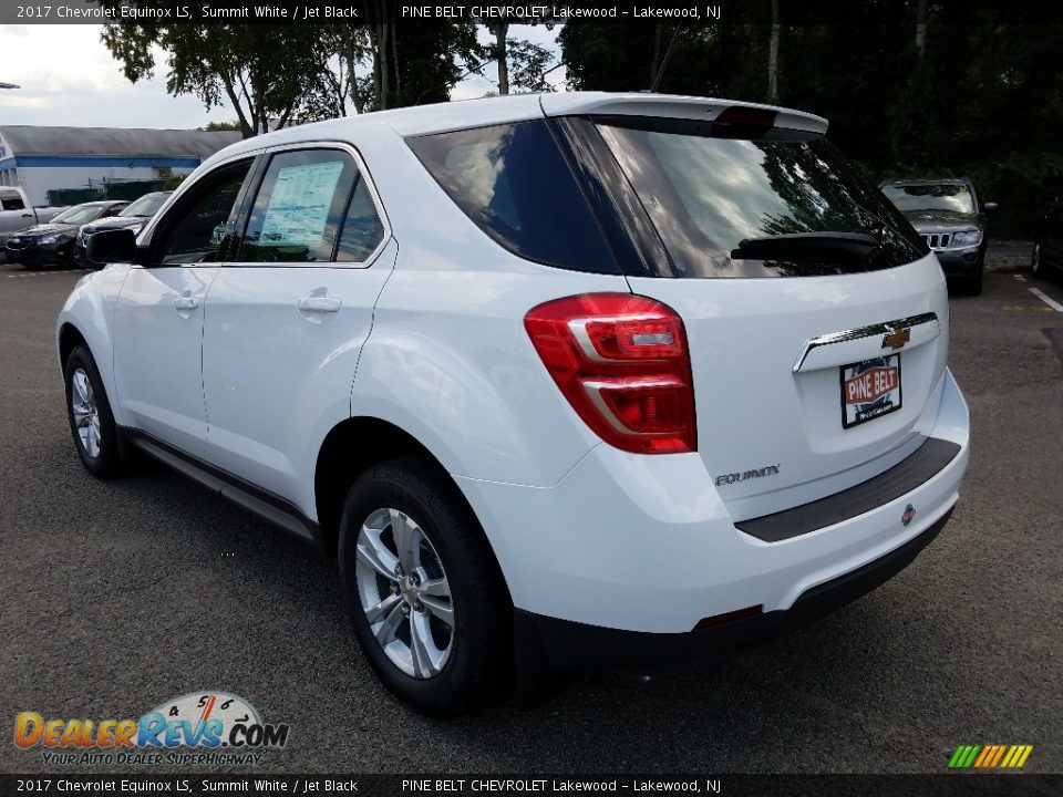 2017 Chevrolet Equinox LS Summit White / Jet Black Photo #4