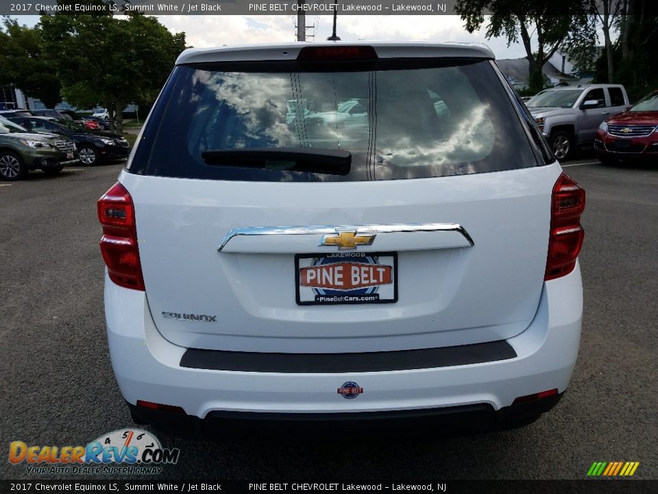 2017 Chevrolet Equinox LS Summit White / Jet Black Photo #5