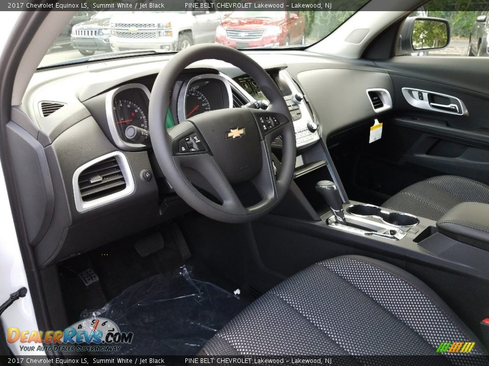 2017 Chevrolet Equinox LS Summit White / Jet Black Photo #7