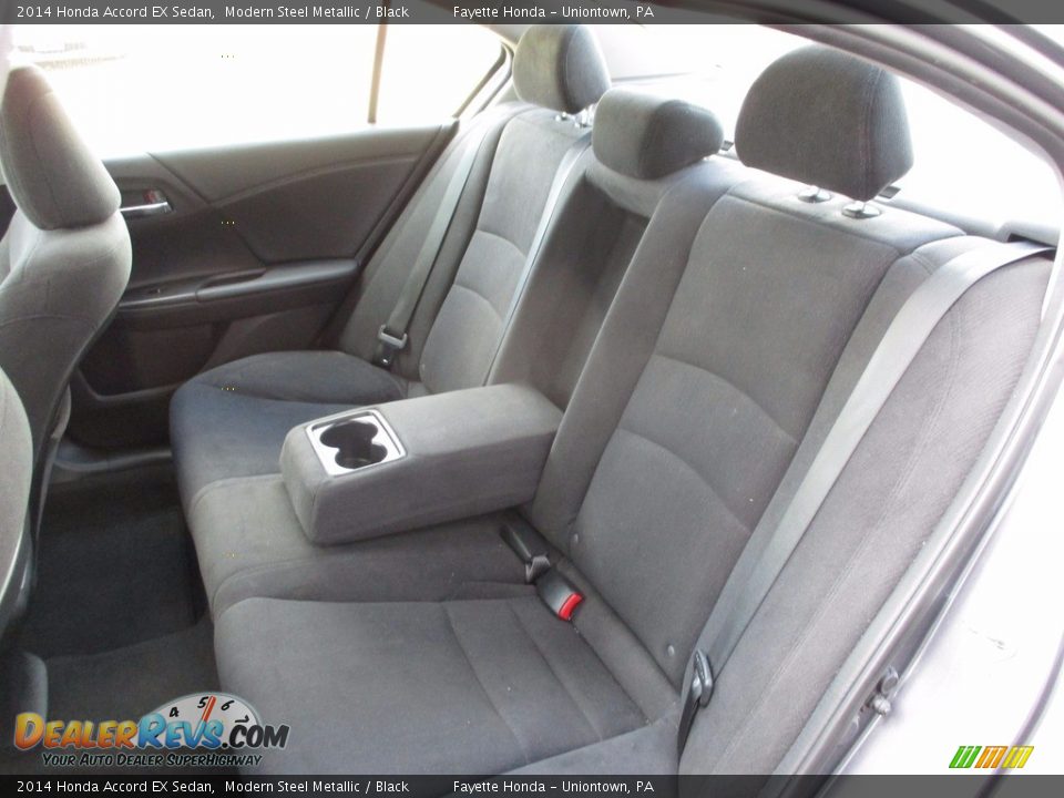 2014 Honda Accord EX Sedan Modern Steel Metallic / Black Photo #8