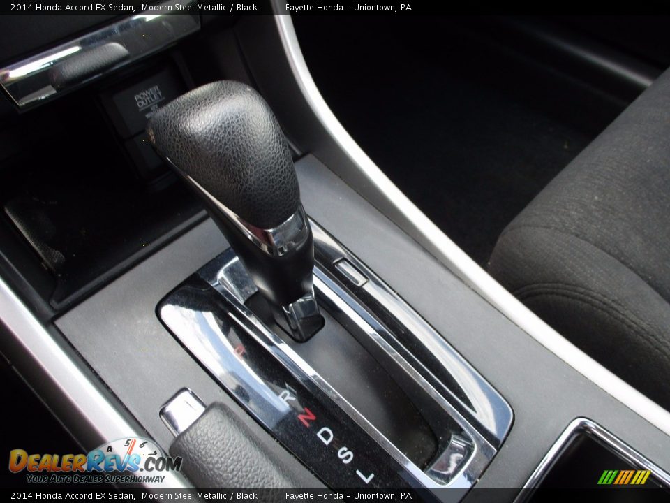 2014 Honda Accord EX Sedan Modern Steel Metallic / Black Photo #12