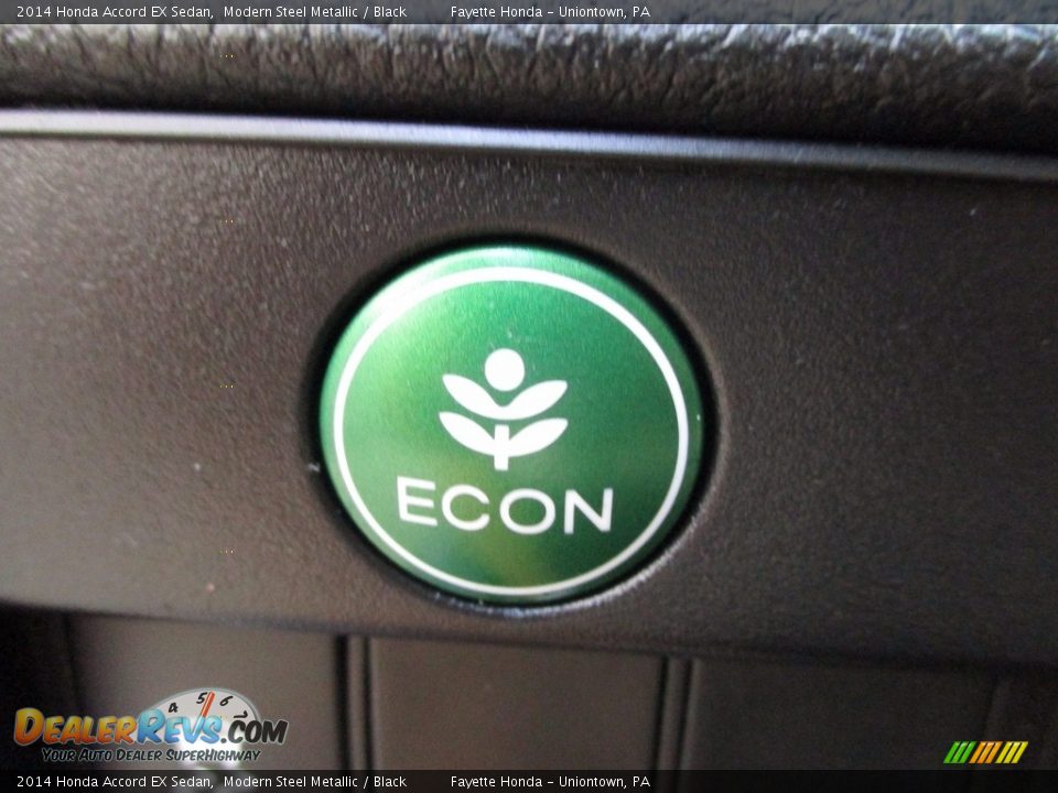 2014 Honda Accord EX Sedan Modern Steel Metallic / Black Photo #14
