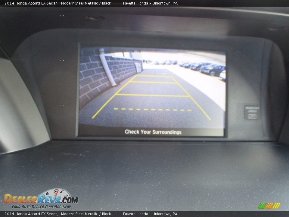 2014 Honda Accord EX Sedan Modern Steel Metallic / Black Photo #15