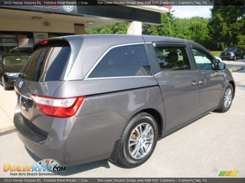 2013 Honda Odyssey EX Polished Metal Metallic / Gray Photo #2