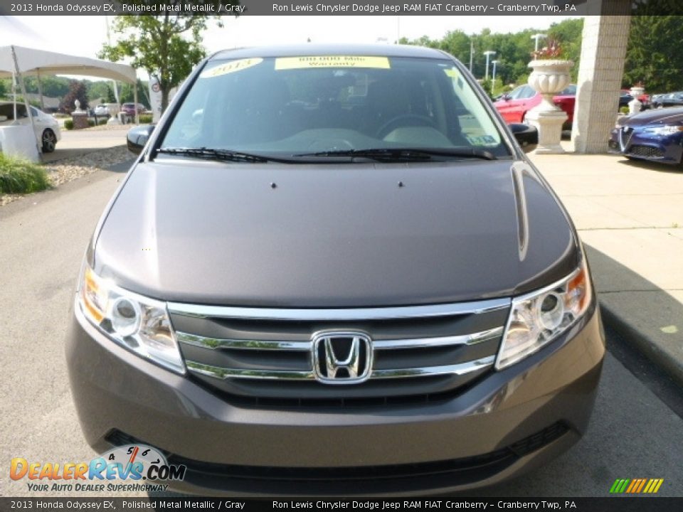 2013 Honda Odyssey EX Polished Metal Metallic / Gray Photo #4