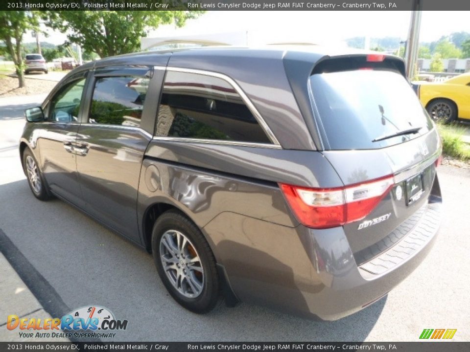 2013 Honda Odyssey EX Polished Metal Metallic / Gray Photo #7