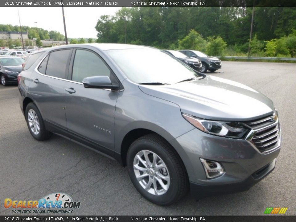 Satin Steel Metallic 2018 Chevrolet Equinox LT AWD Photo #7